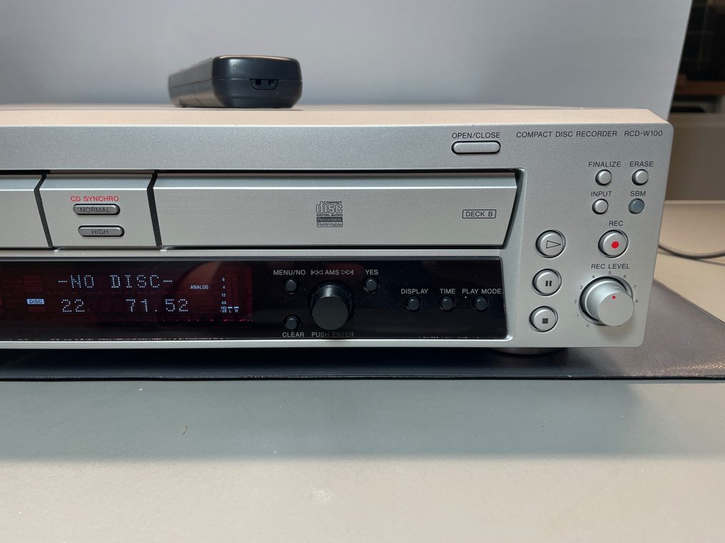 Sony RCDW100 Compact Disc Recorder CD recorder Catawiki
