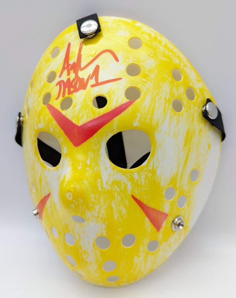 Venerdì 13 Ari Lehman Autografo Maschera Certified by Beckett Venerdì 13 Ari Lehman Autografo Maschera Certified by Beckett