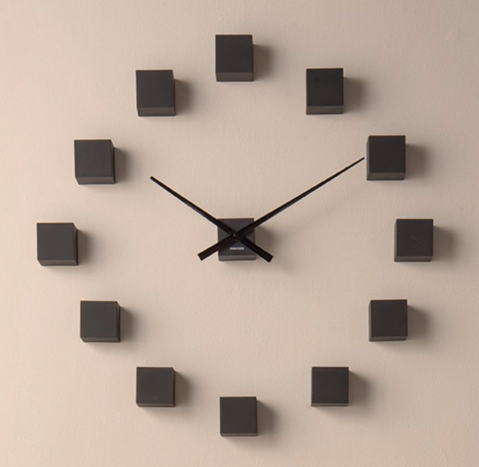 Wanduhr CUBIC Do it yourself Wanduhr KARLSSON Art Nouveau