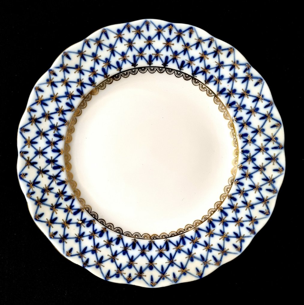 Lomonosov Imperial Porcelain Factory Table Service 6 X Dessert lomonosov-imperial-porcelain-factory-table-service-6-x-dessert