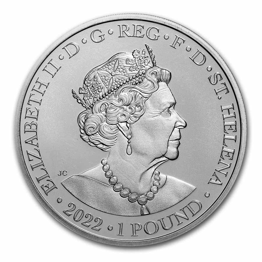 Gibraltar Britannian Merentakainen Alue 1 Pound 2022 The Goddess Gibraltar Britannian Merentakainen Alue 1 Pound 2022 The Goddess