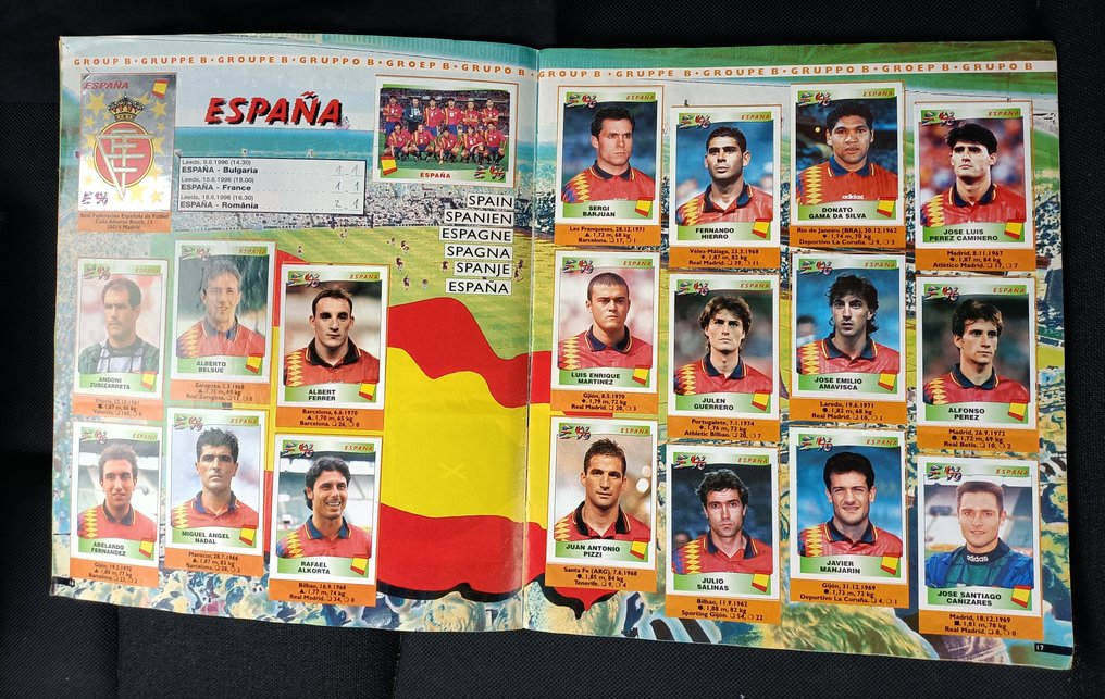 Panini - Euro 96 - 1 Complete Album - Catawiki