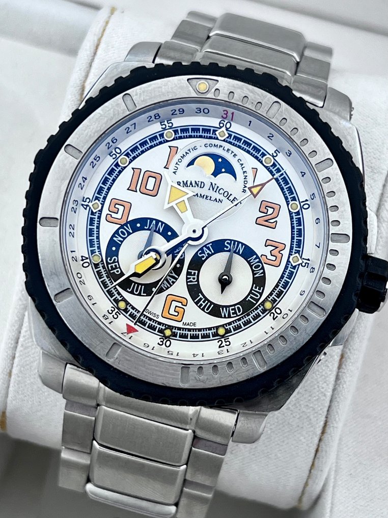 Armand nicolet complete hot sale calendar moonphase