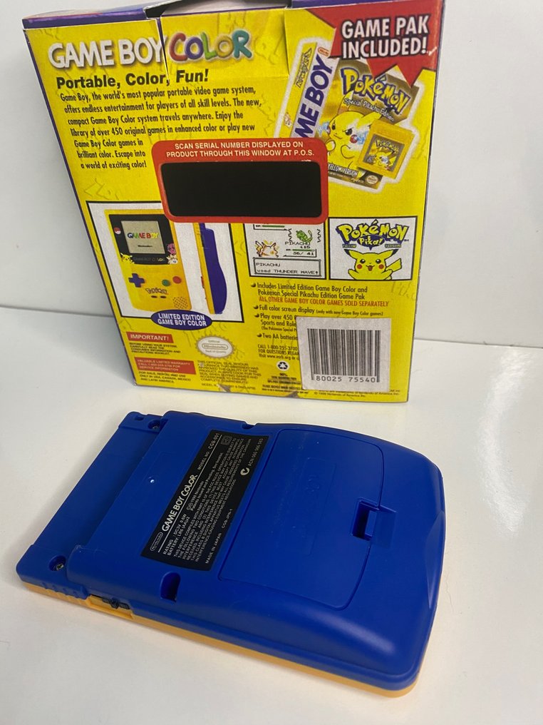 Nintendo, Gameboy Color Pokemon Edition (new shell) - Gameboy Color ...