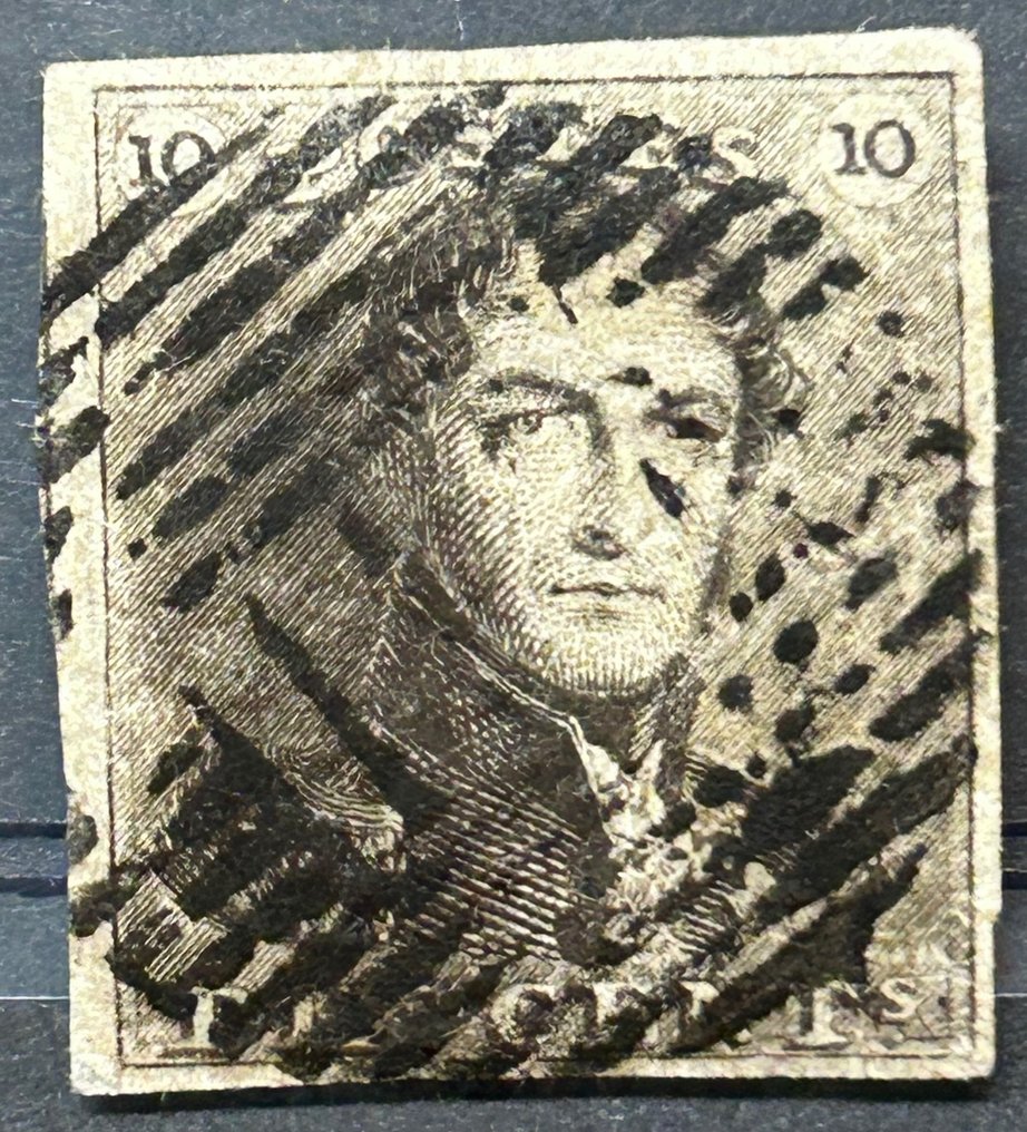 België 1849/1850 - Epauletten en medaillons - COB 1-5 - Catawiki