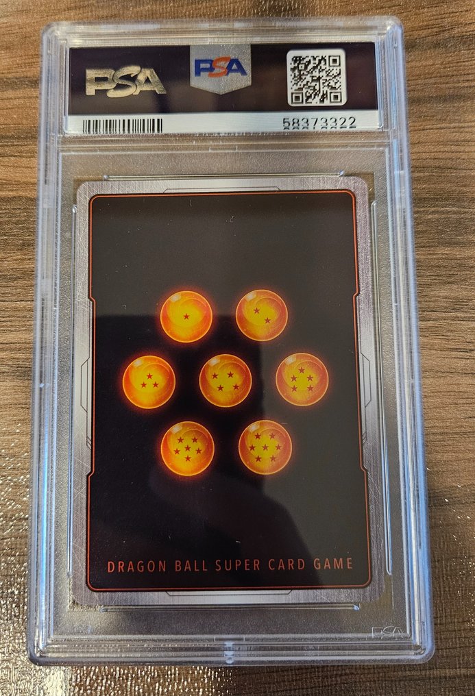 Dragon Ball Super TCG Trunks PSA 10 Signed Card by English voice