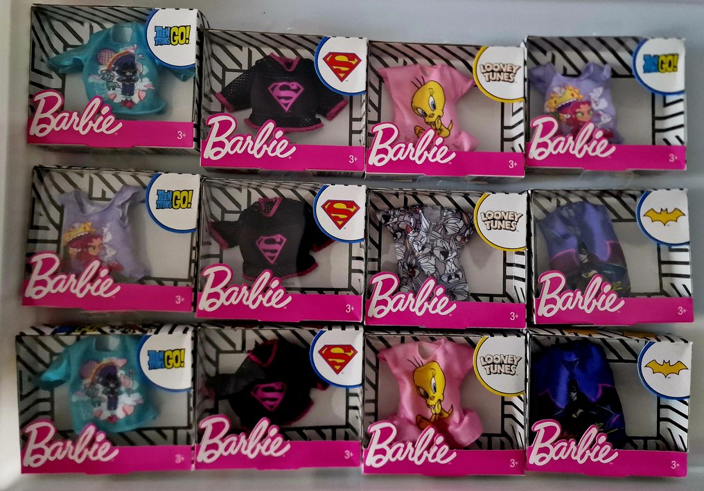 Barbie 3 tenues on sale