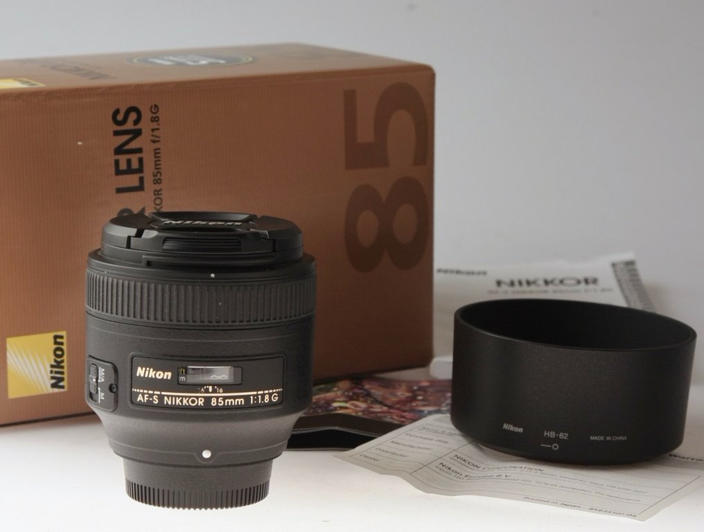 Nikon AFS Nikkor 85mm 1,8 G Objectif principal Catawiki
