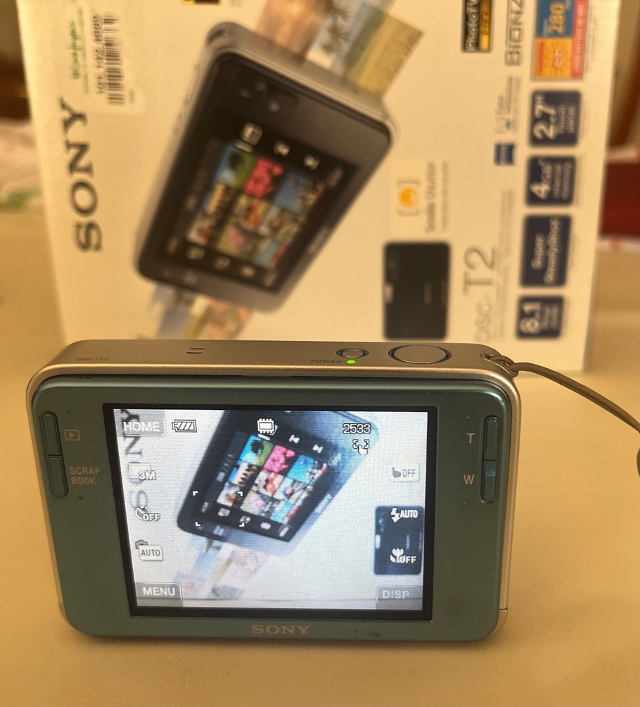 Sony Cybershot DSCT2 8,1 MP Digital camera Catawiki