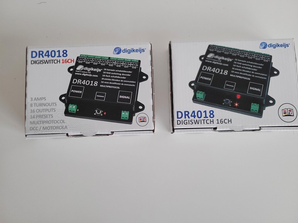 Digikeijs alle DR4018 Digitales Steuergerät (2) UniversalDecoder Catawiki