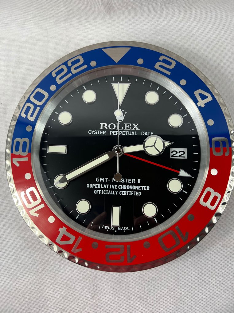 Wall clock Wall clock Concessionaire Rolex Pepsi Aluminium