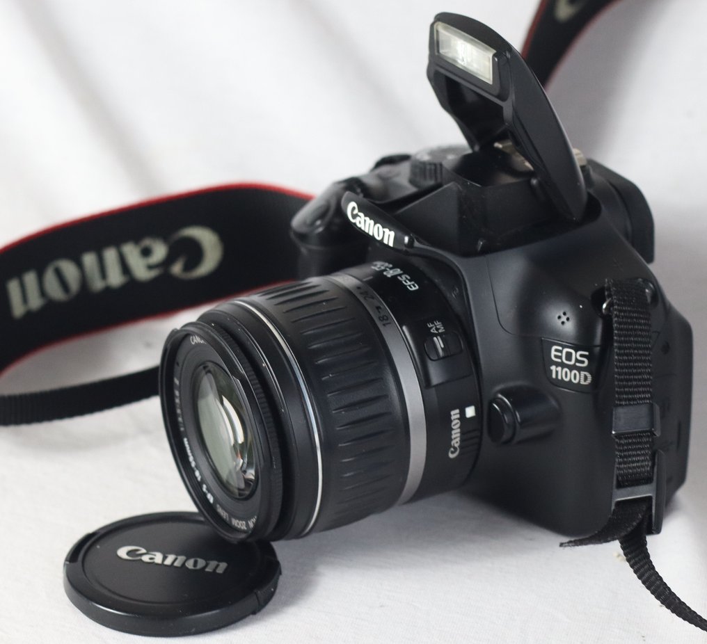 Canon EOS 1100D, EF-S 18-55mm 1:3.5-5.6 II + Accessoires - Catawiki