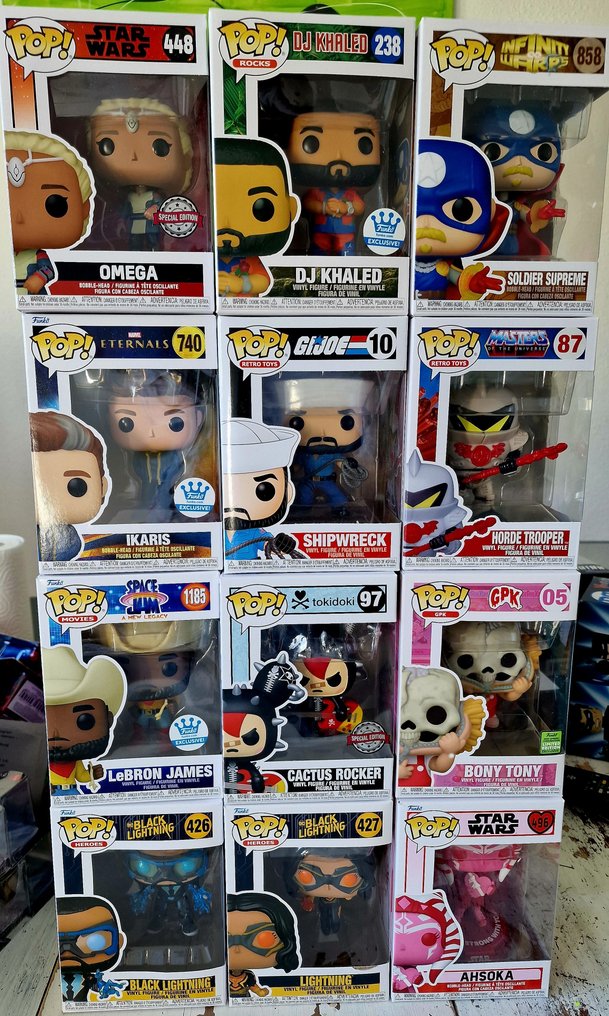 Funko - Funko Pop - Exceptional set of 12 Funko Pop! - Catawiki