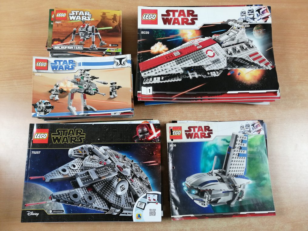 Luipaard operatie Slechthorend LEGO - Star Wars - Side beschrijvingen +/- 7,40 kilo - - Catawiki