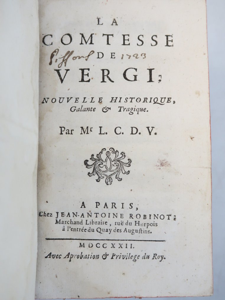 Comte de Vignacourt / la Carre, Marquis de Saumery - La - Catawiki