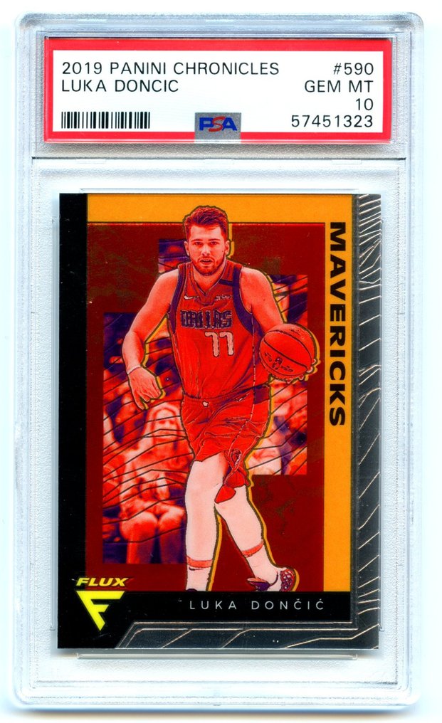2019 Panini Chronicles 590 Luka Doncic Flux PSA 10 Catawiki
