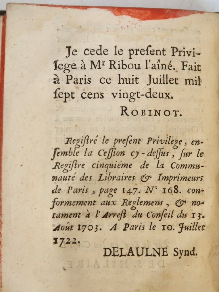 Comte de Vignacourt / la Carre, Marquis de Saumery - La - Catawiki
