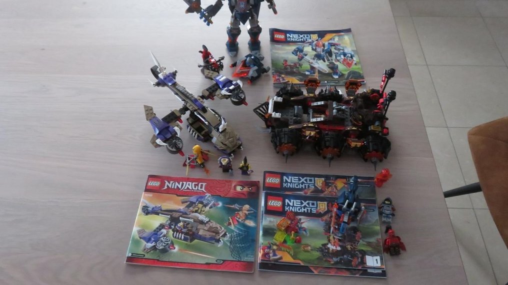 Ruin grit vejkryds LEGO - Nexo Knights + Ninjago - 70321 + 70746 + 70327 - - Catawiki