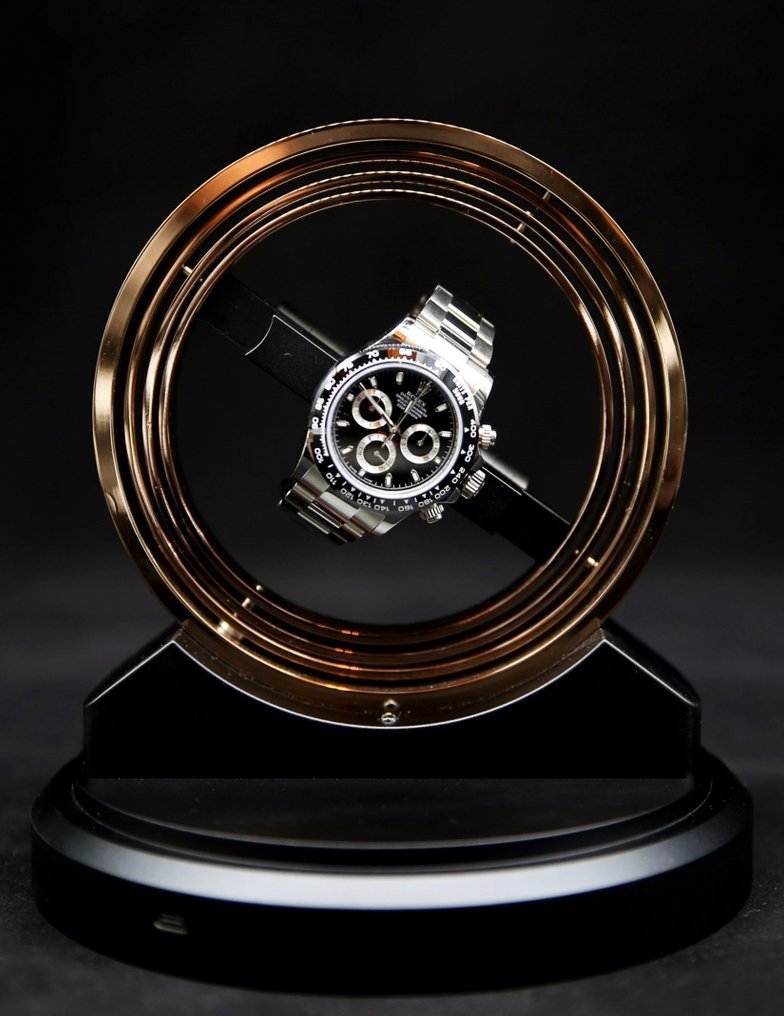 NO RESERVE - The Pulsar 360 Rose Gold - Tourbillon / Gyro / Orbit Watch ...