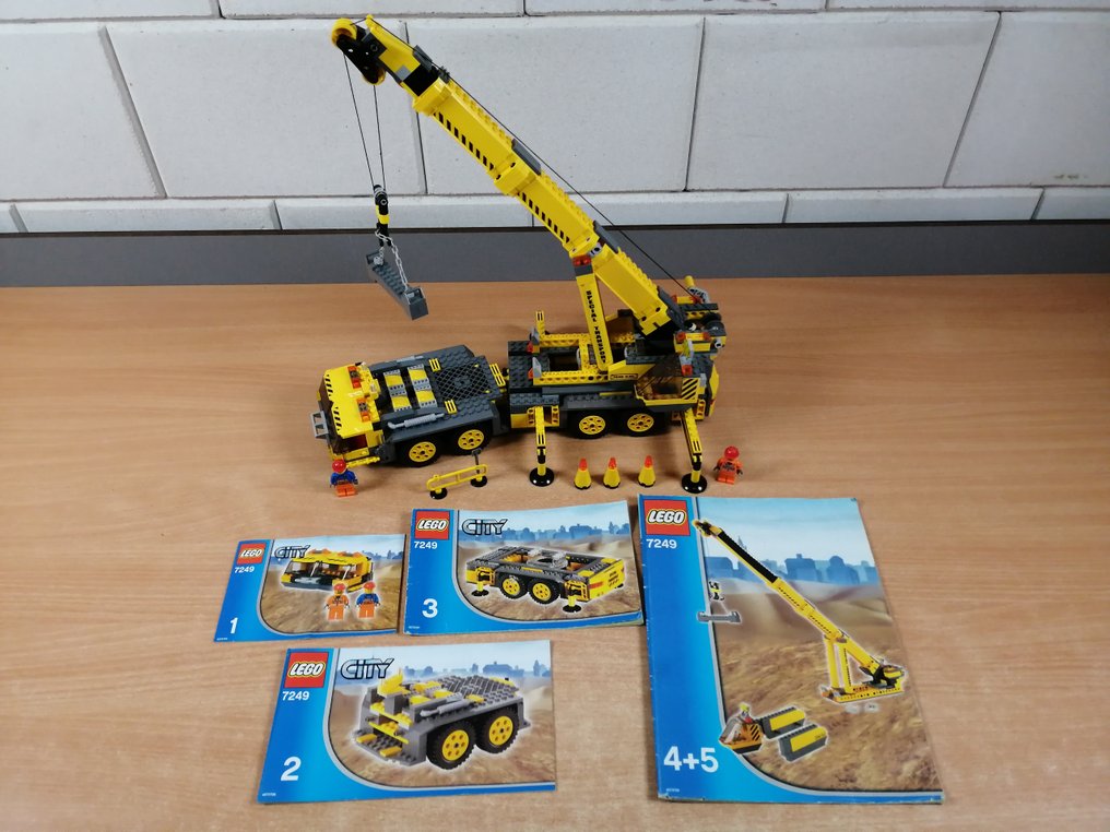 Echt Magazijn Bakken Lego - City - Kraan 7249 XXL Mobile Crane - compleet - - Catawiki