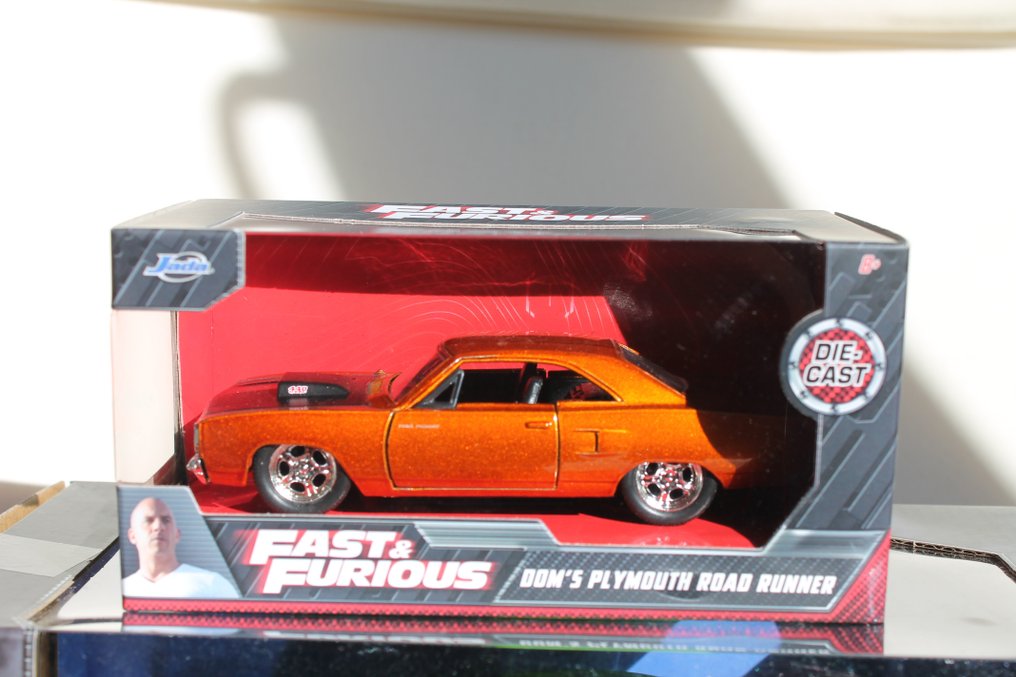 Jada Toys - 1:24 - 3 models Fast and Furious - Catawiki