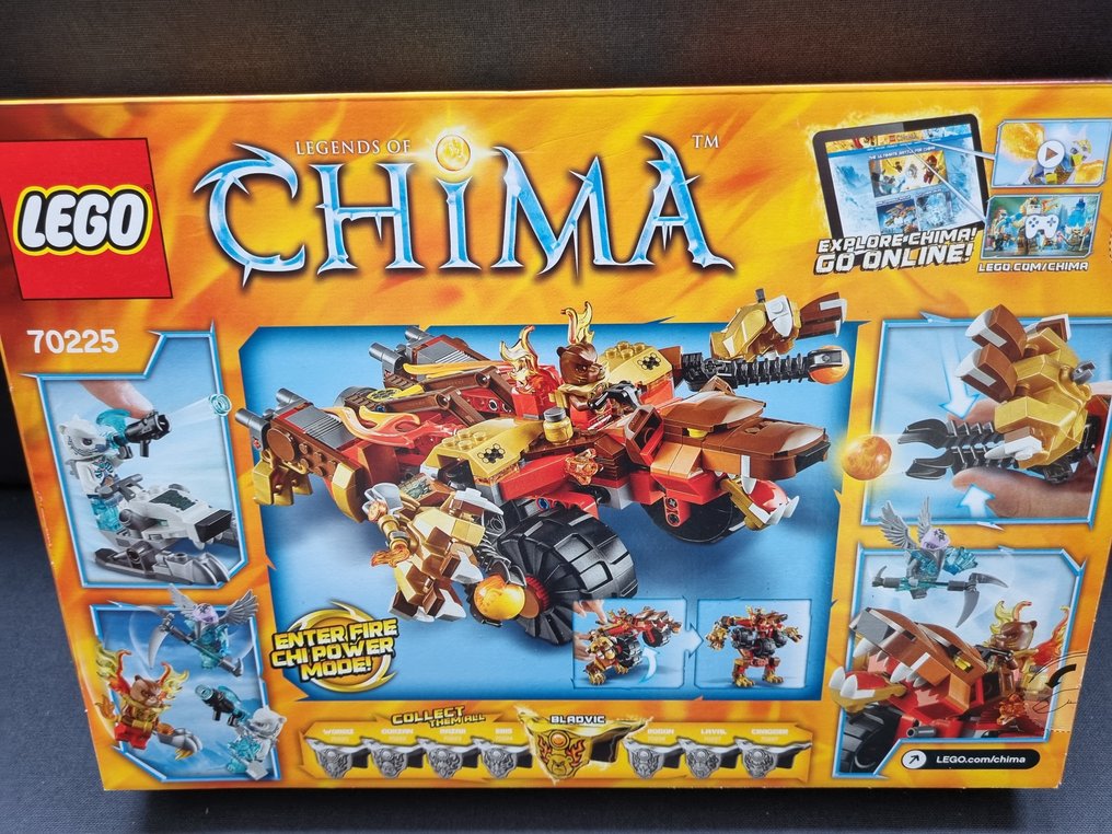 Estate ude af drift Playful Lego - Chima - 70225 + 70226 - byggesæt Bladvic's Rumble - Catawiki