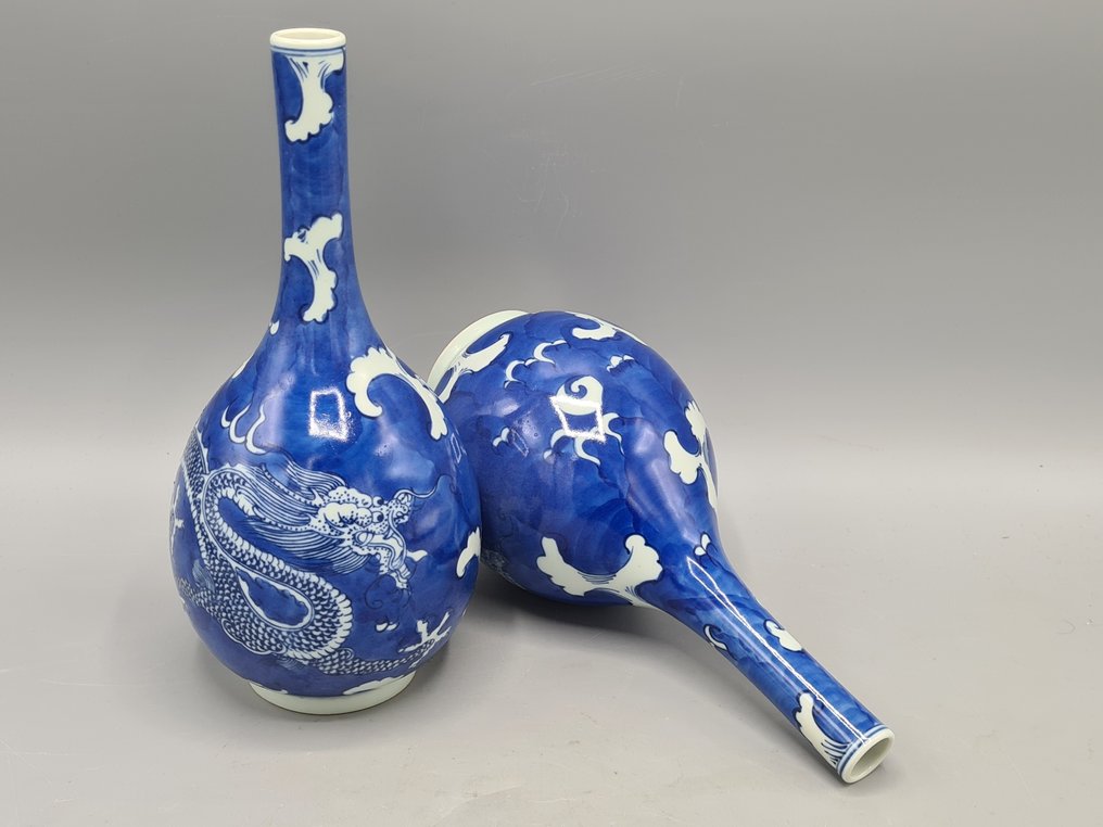 Pair of 'Dragon' Vases (2) Porcelain China Modern Catawiki