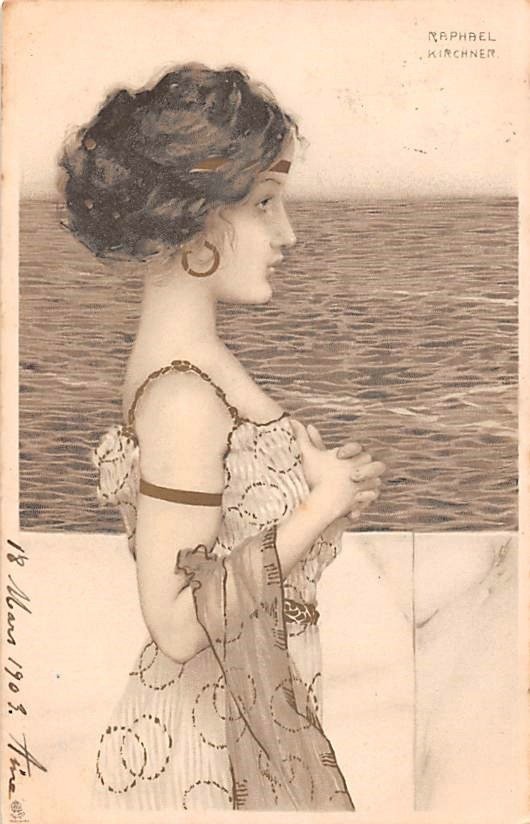 Raphael Kirchner (illustrator) Postcards (16) 1906 Catawiki