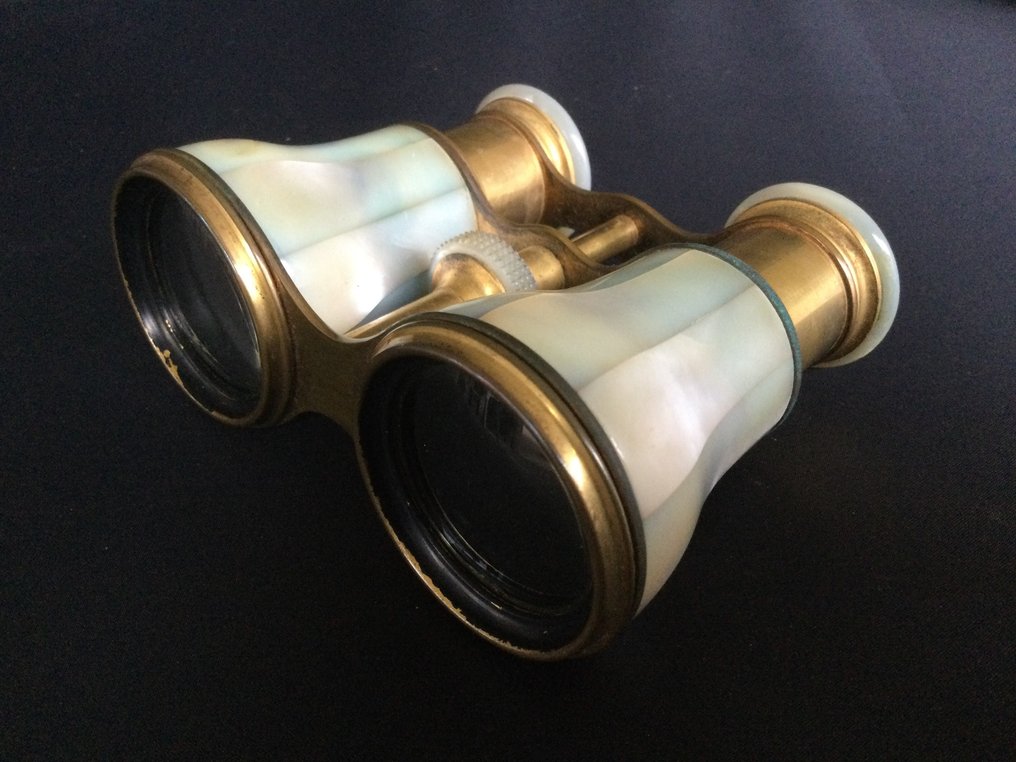 theater glasses Brass, Mother of pearl Early 20th Catawiki