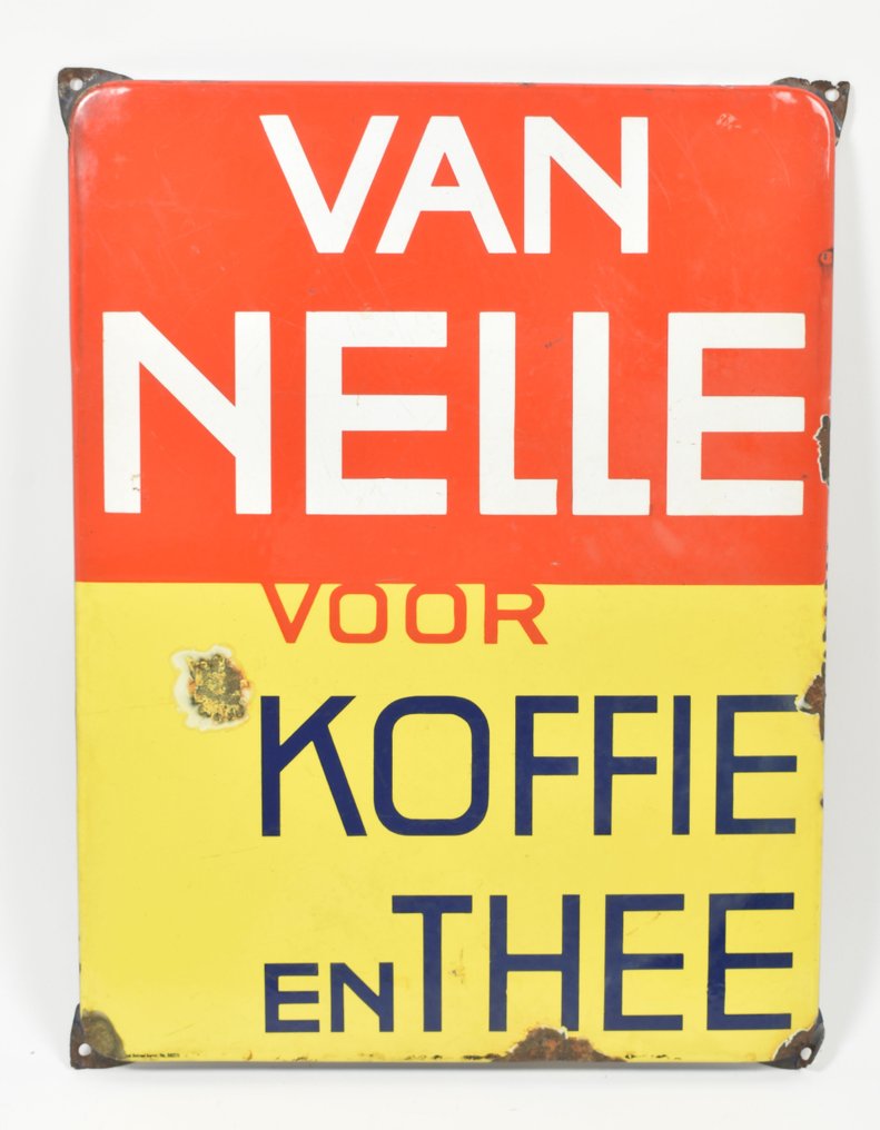 Jacques Jongert (1883-1942) - Van Nelle - Emaille bord (1) - Catawiki