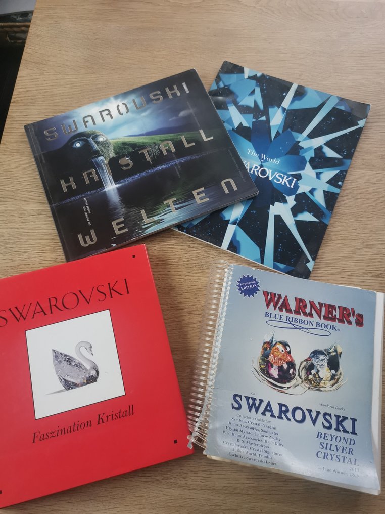 Swarovski Book and Blue Ribbon Book and Brochures (4) Catawiki