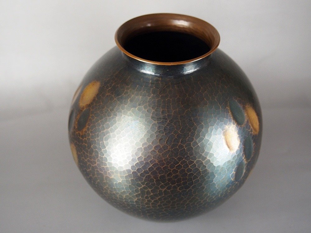 玉川堂　花瓶 鎚起銅器の花瓶（新潟交通の記念品）玉川堂 2025年最新】玉川