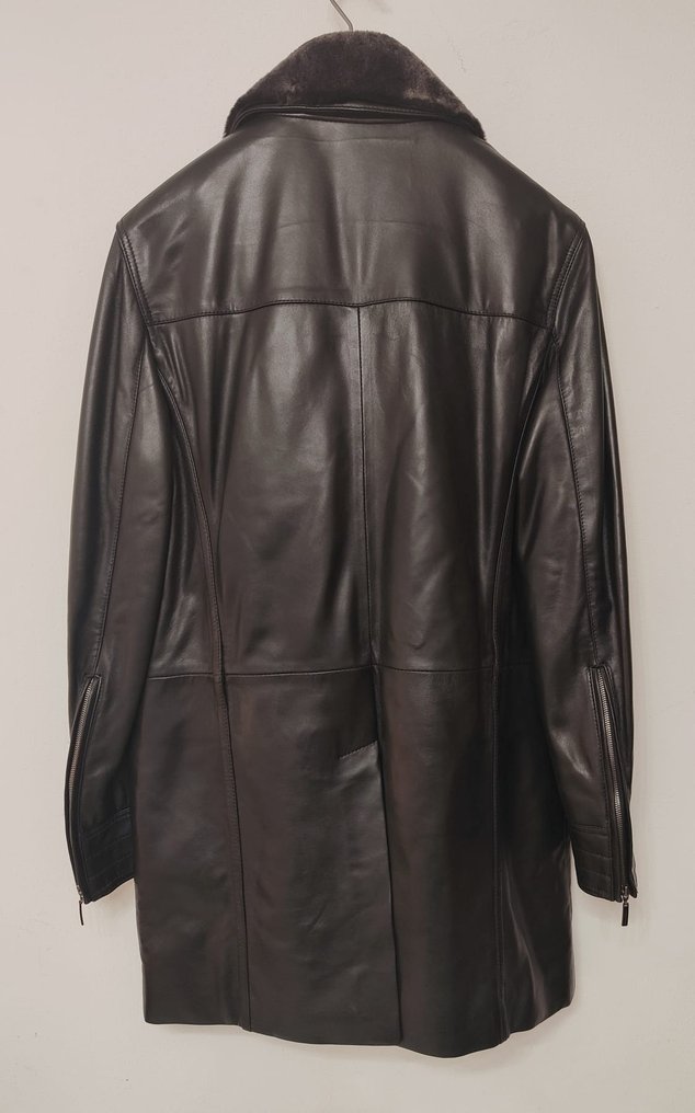 Versace Collection - Leather jacket - Catawiki