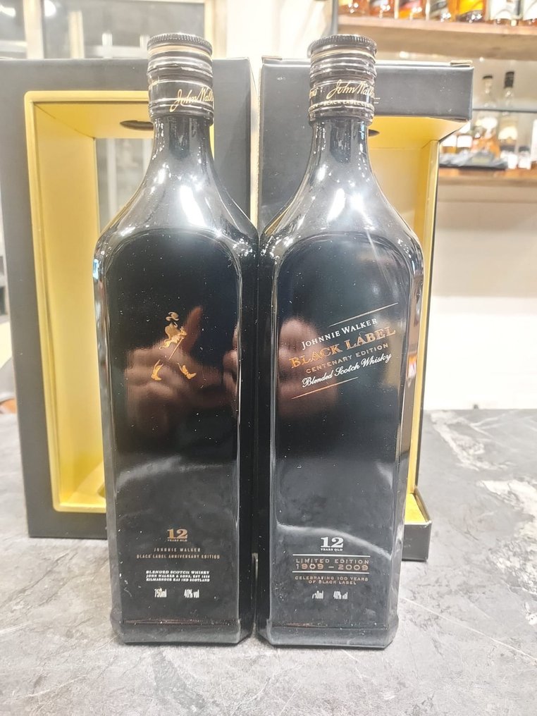 Johnnie Walker 12 years old Black Label Centenary Edition ...
