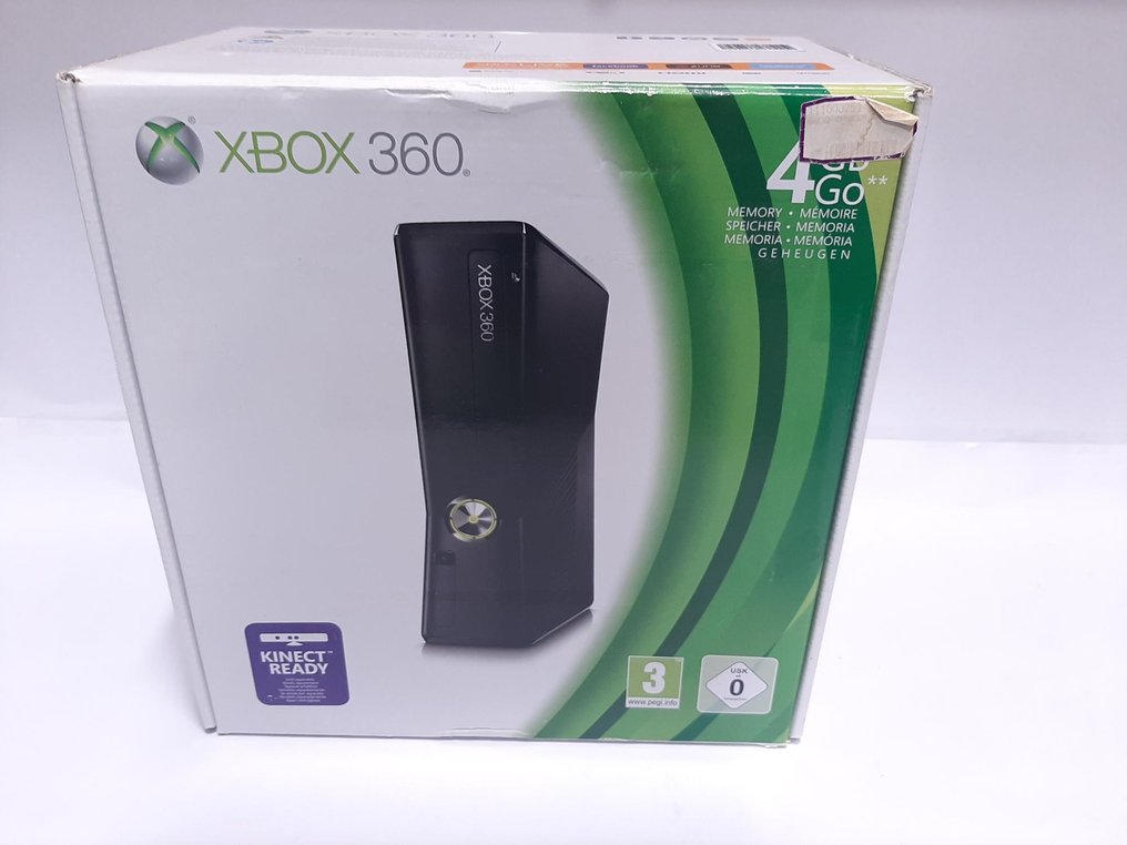 Xbox 360 S-Console 4GB with Kinect CIB - Consola con juegos - Catawiki