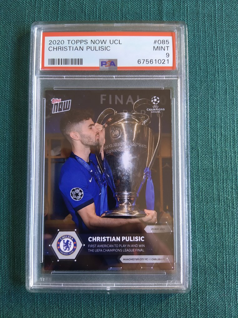 2020 Topps Now UCL - Christian Pulisic #085 - PSA 9 - Catawiki