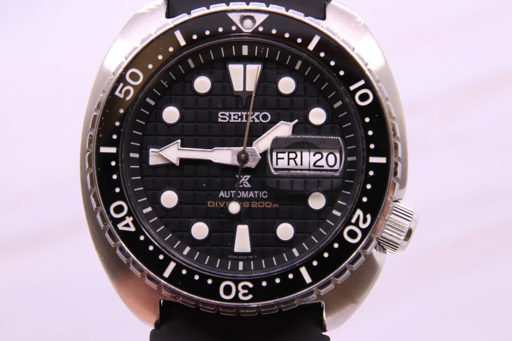 Seiko - Black King Turtle Automatic Diver - SRPE05K1 | - Catawiki