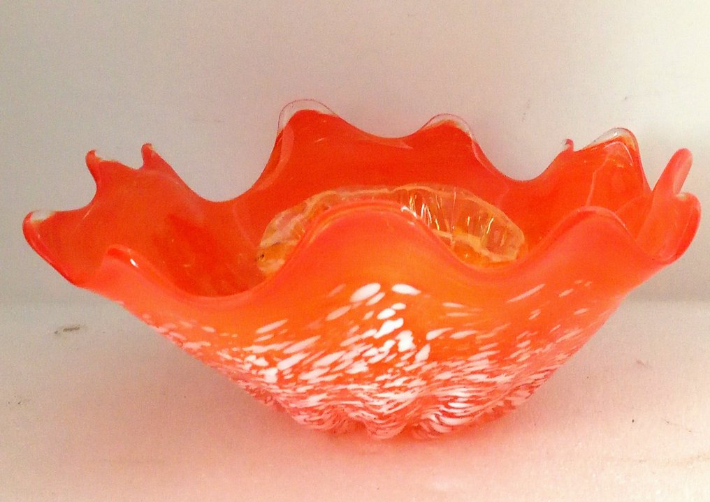 Marinha Grande fruit bowl blown glass Catawiki