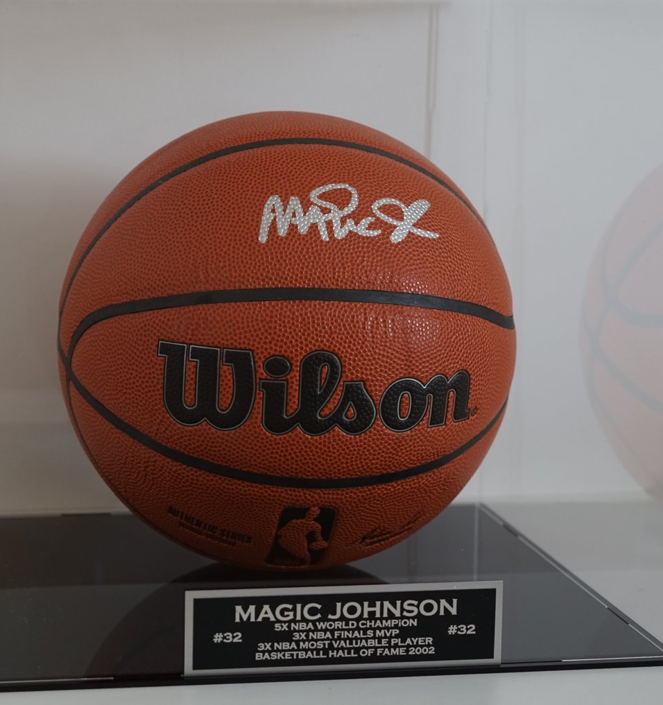 Afm Instrument Met opzet Los Angeles Lakers - NBA Basketbal - Magic Johnson - - Catawiki