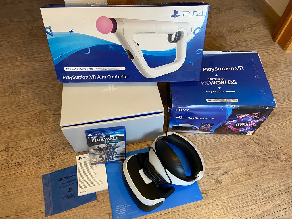 manipular Asistente agujero Sony PlayStation VR & Aim controller - Consola con juegos - - Catawiki