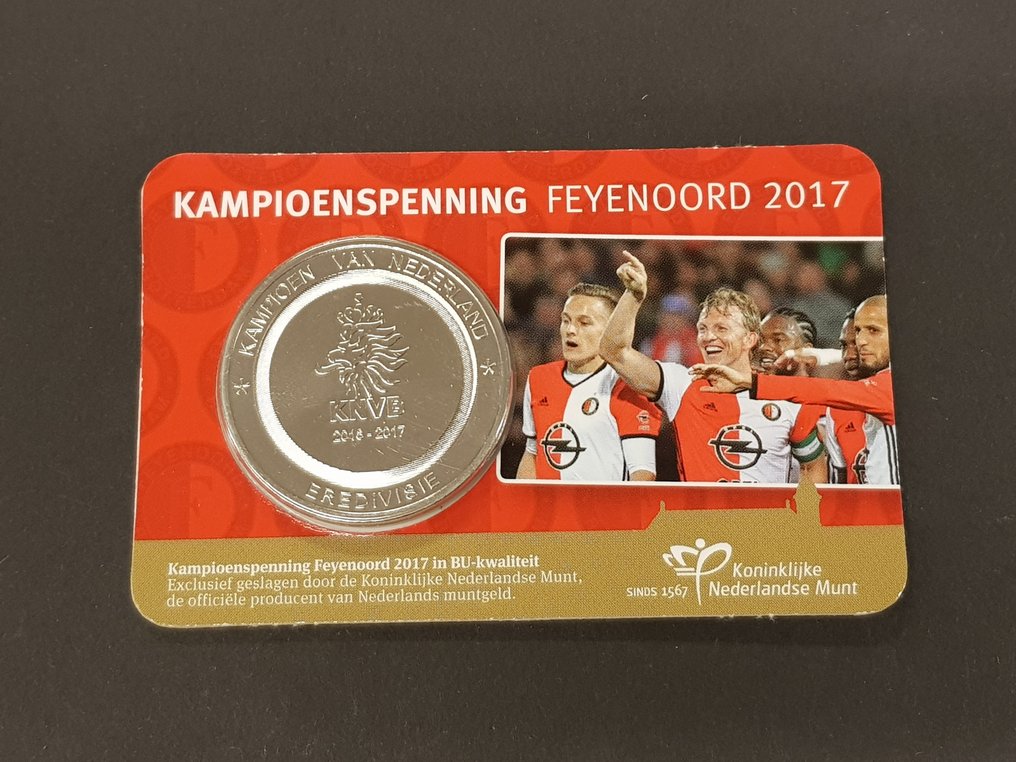 Netherlands. Penning 2014/2021, 18 Penningen in coincards - Catawiki