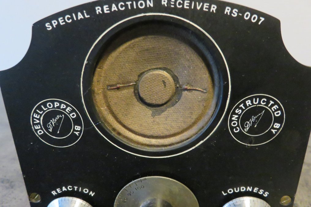 special reaction receiver - RS 007 - Tube radio - Catawiki