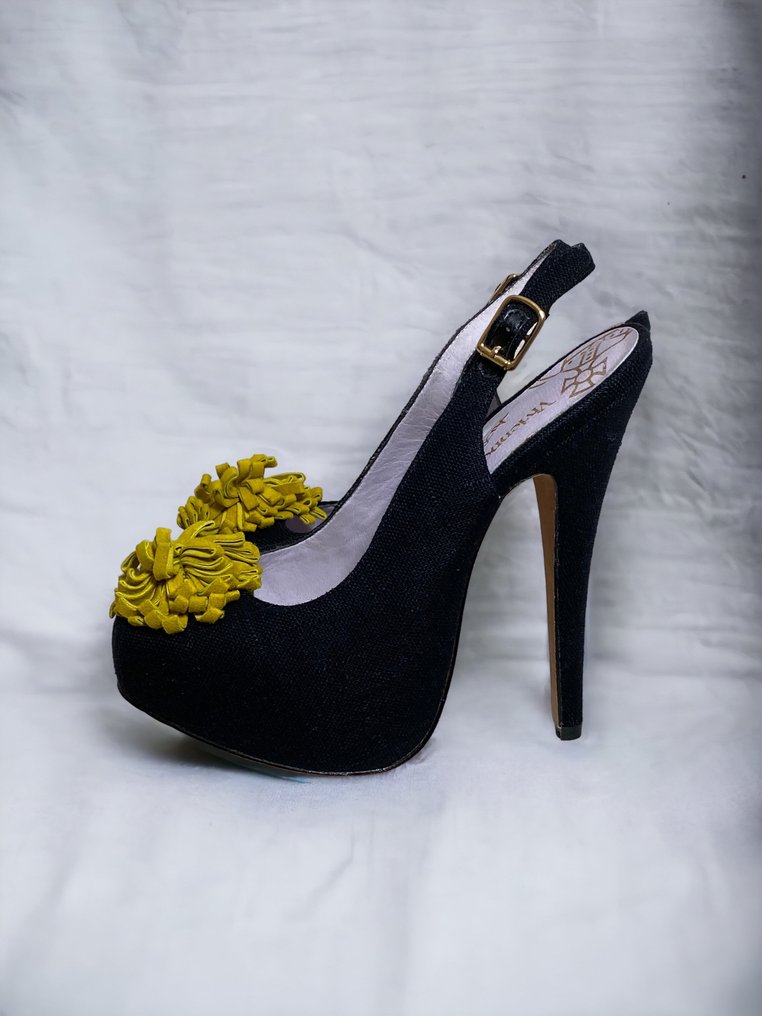 plain black vivienne westwood shoes