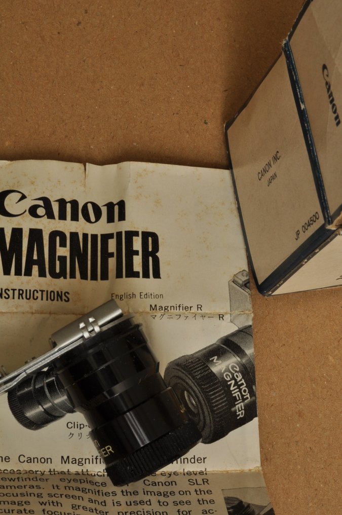 Canon Magnifier S, focusing screen AE voor Canon F1 new Catawiki