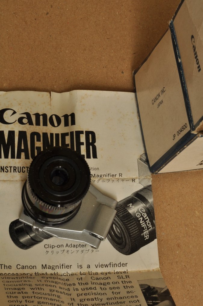 Canon Magnifier S, focusing screen AE voor Canon F1 new Catawiki