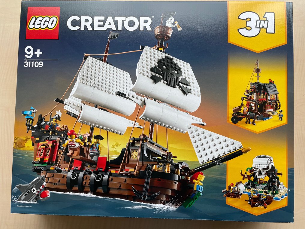 winnen pepermunt Atticus LEGO - Creator 3in1 - 31109 - Pirate Ship Piratenschip - - Catawiki