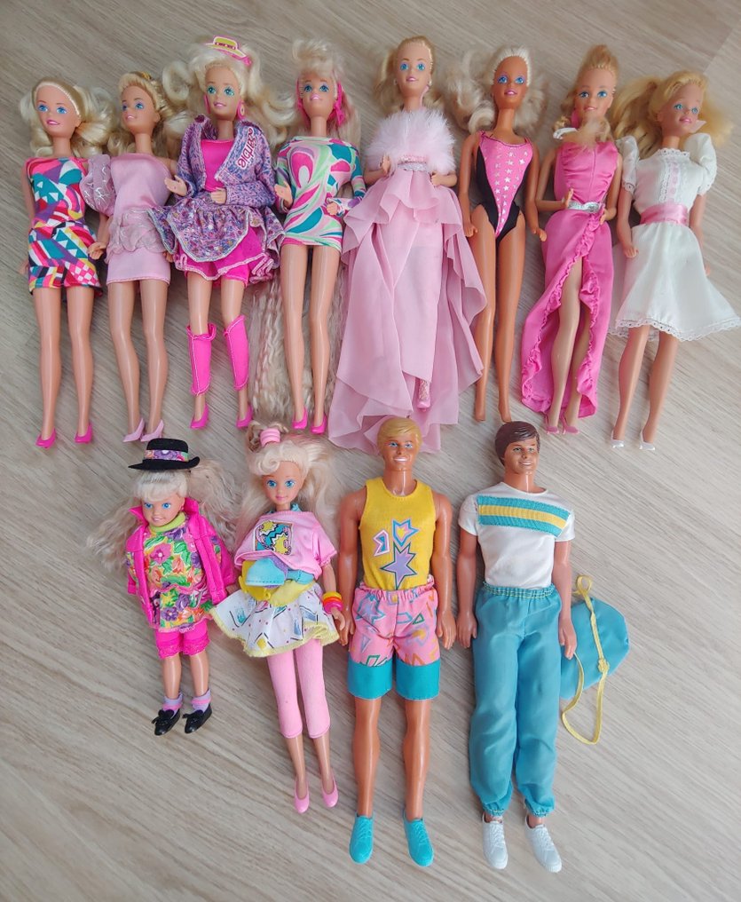 Jaarlijks Uitstralen Centimeter Mattel - Grote verzameling Barbies uit de jaren 80 - - Catawiki