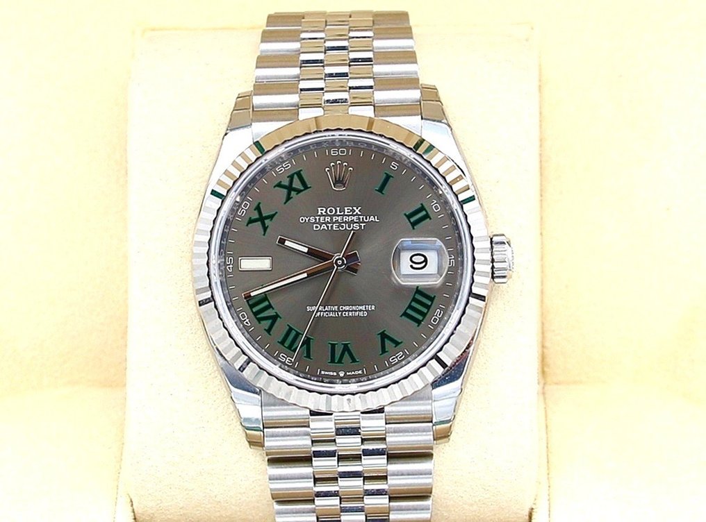 Rolex Oyster Perpetual Datejust Wimbledon Dial 126234