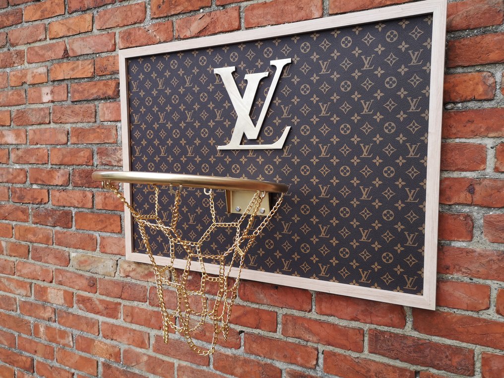 Brother X (1969) - Louis Vuitton faux leather framed basketball board -  Catawiki