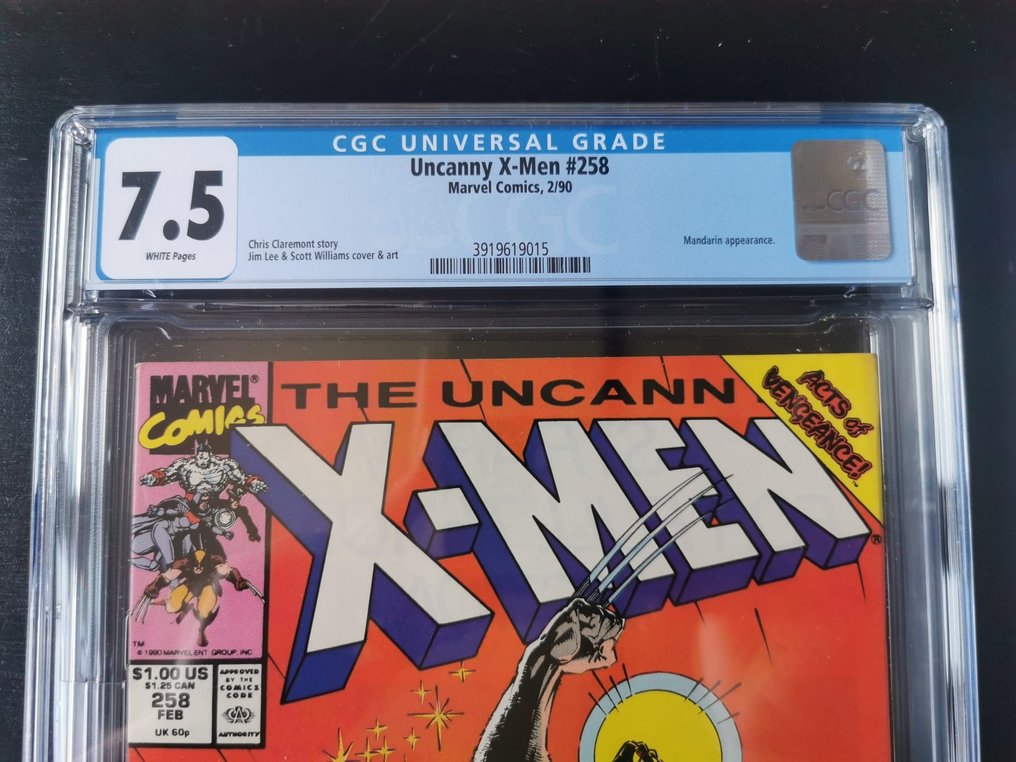 XMen Uncanny XMen 258 CGC 7.5 Stapled First Catawiki